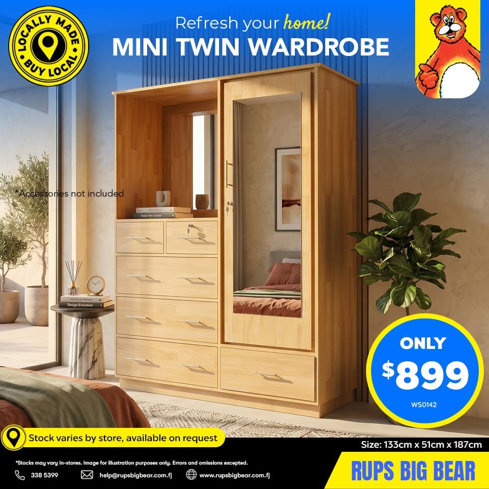 Mini Twin Wardrobe