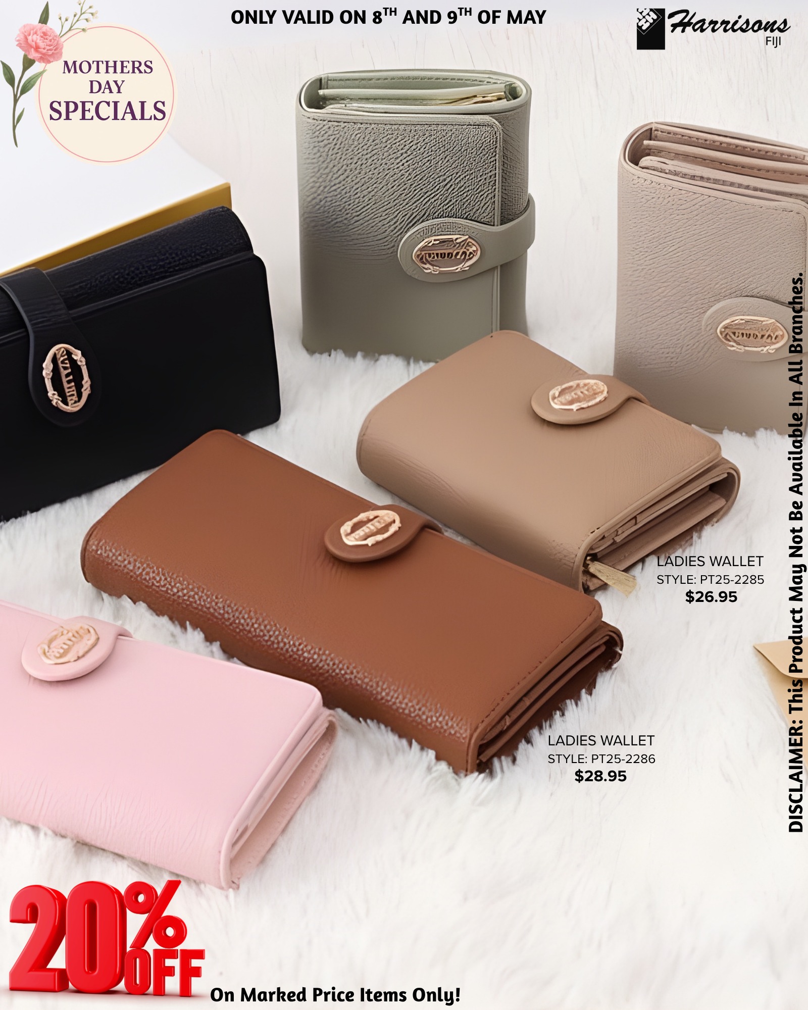 Mother's Day Specials - Ladies Wallets 20% off - Page 1