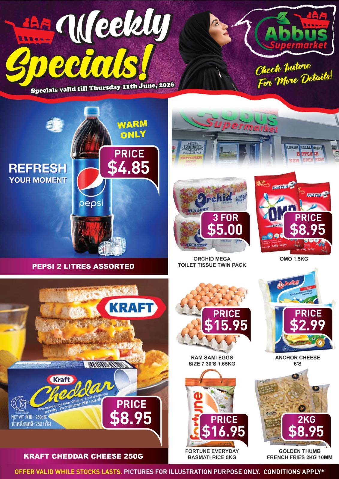 Weekly Specials - Abbus Supermarket