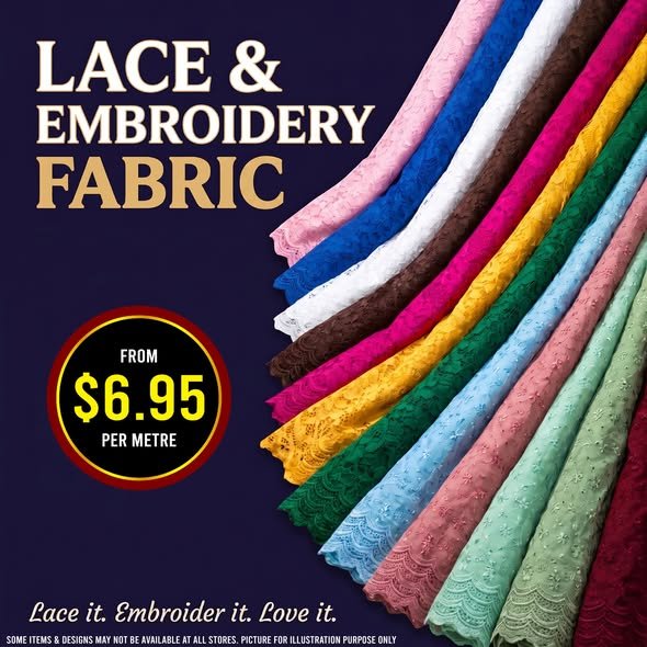 Lace & Embroidery Fabric
