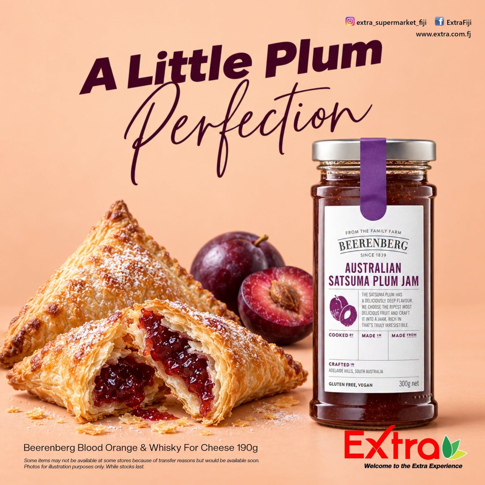 Beerenberg Australian Satsuma Plum Jam 300g