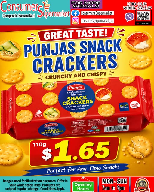 Punjas Snack Crackers
