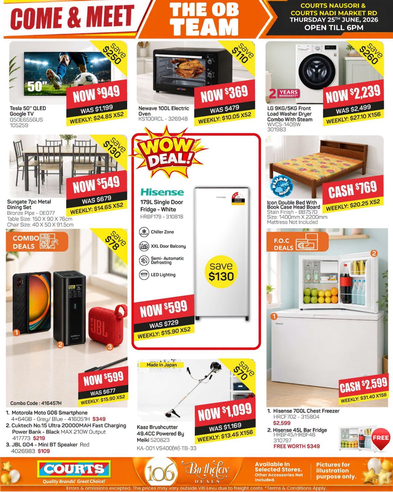 Come & Meet The OB Team – Multi-Product Sale - Page 1