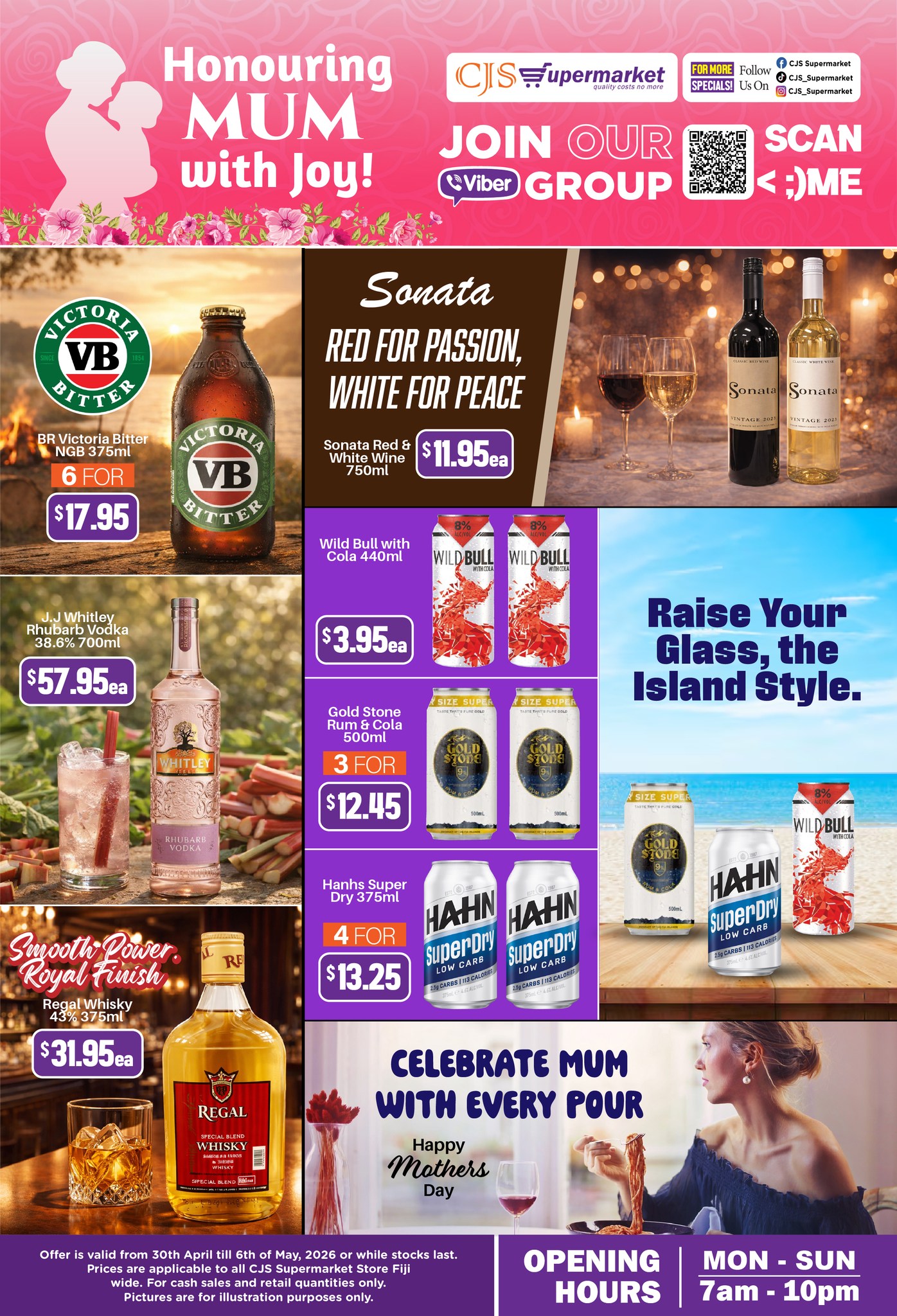 Honouring MUM with Joy - Mother's Day Specials - Page 1