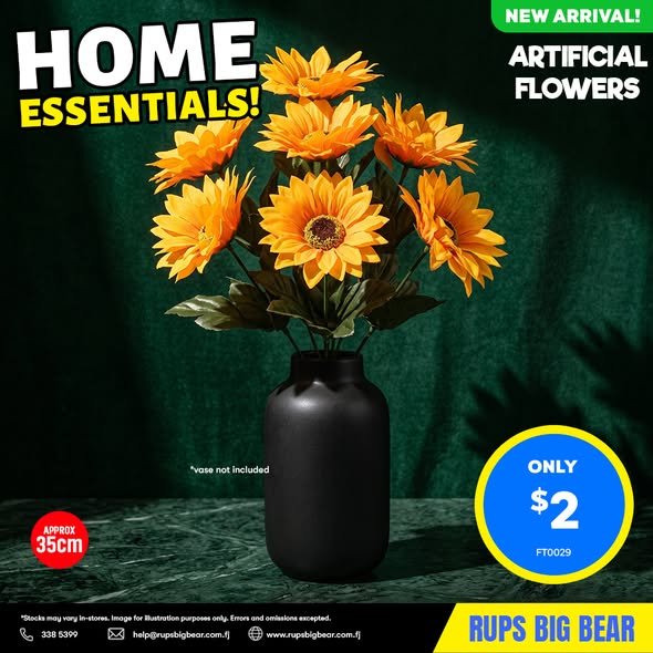 Artificial Flowers - Home Essentials