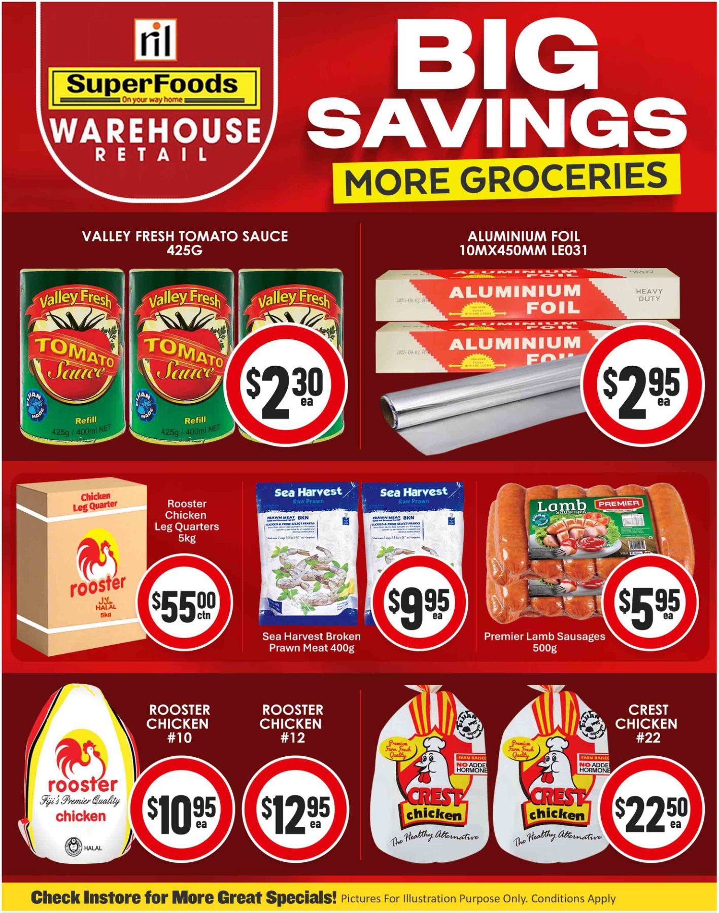 Big Savings - More Groceries - Page 1