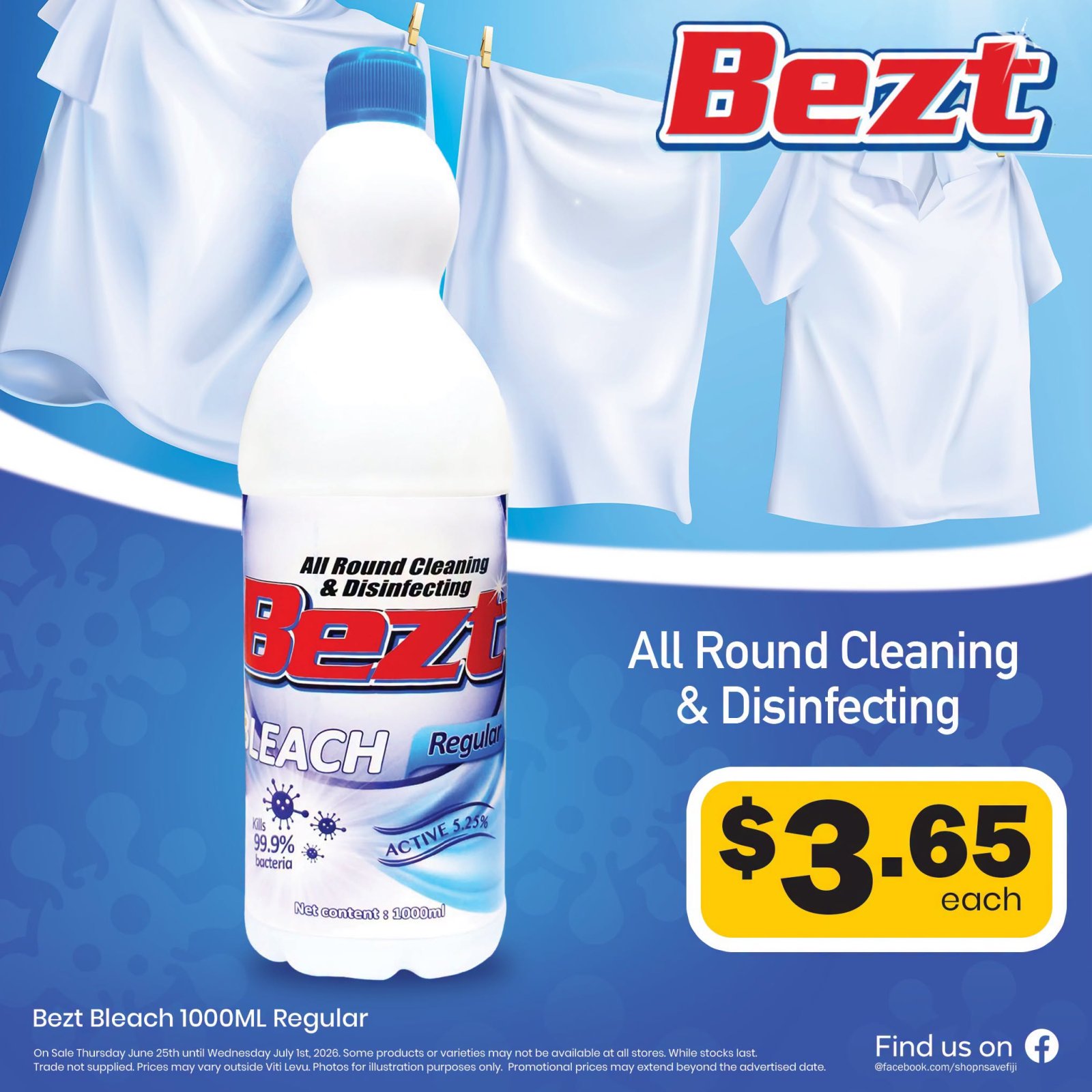 Bezt Bleach 1000ML Regular