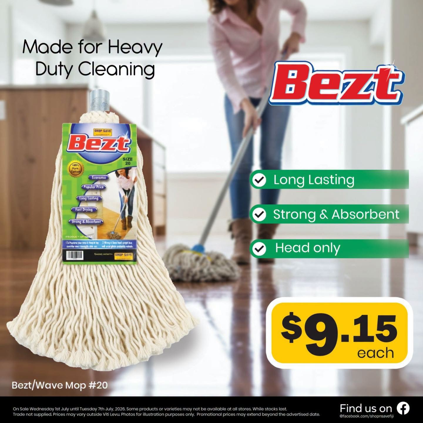 Bezt/Wave Mop #20