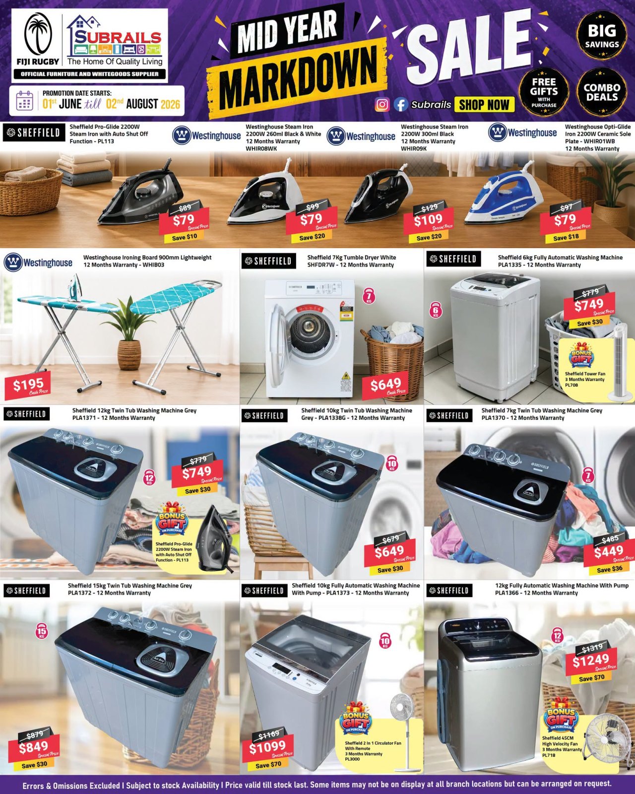 Mid Year Markdown Sale - Page 1