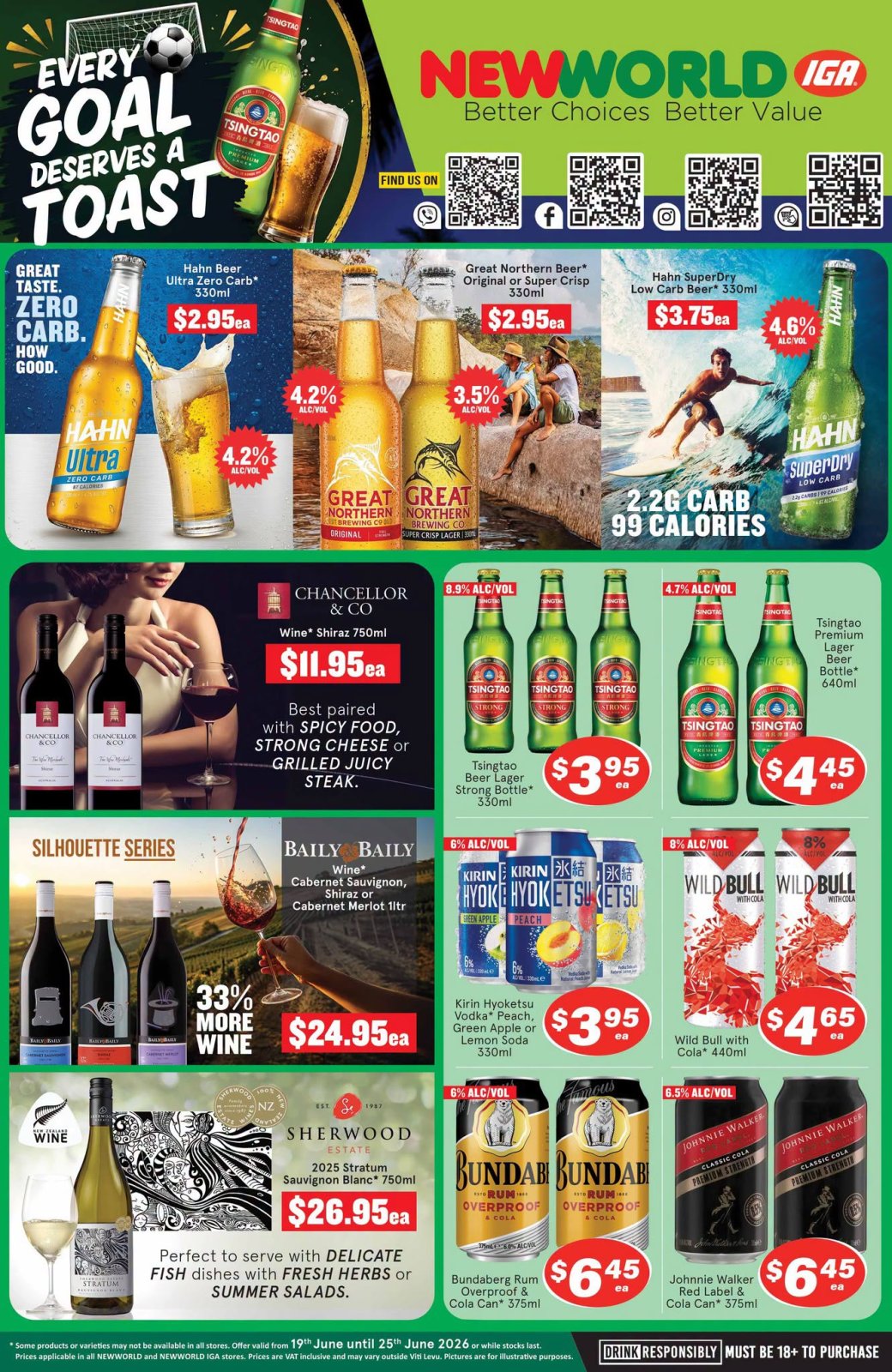 New World IGA Weekly Specials - Beer & Wine Promotion - Page 1