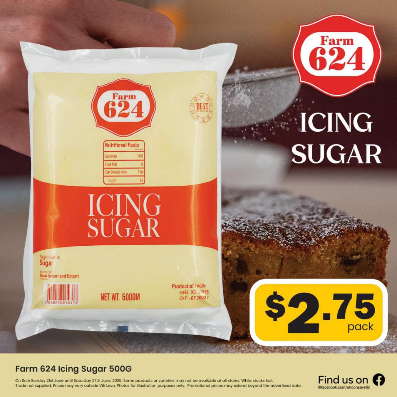 Farm 624 Icing Sugar 500G