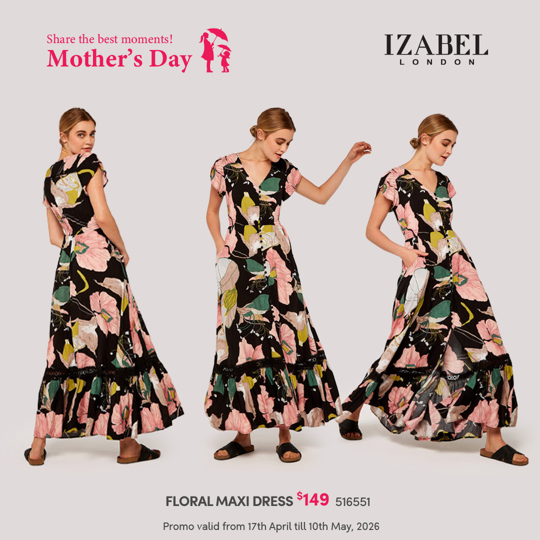 Floral Maxi Dress - $149