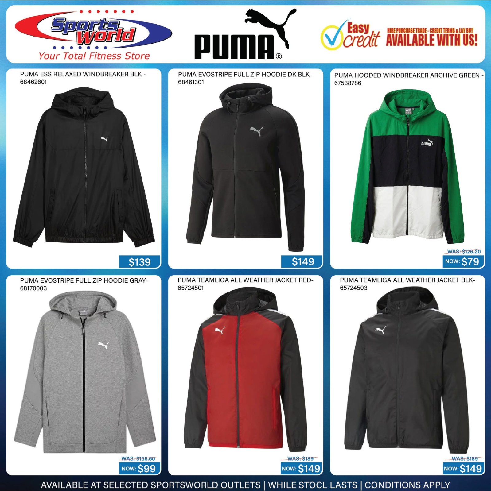 PUMA Windbreakers & Hoodies Sale - Page 1