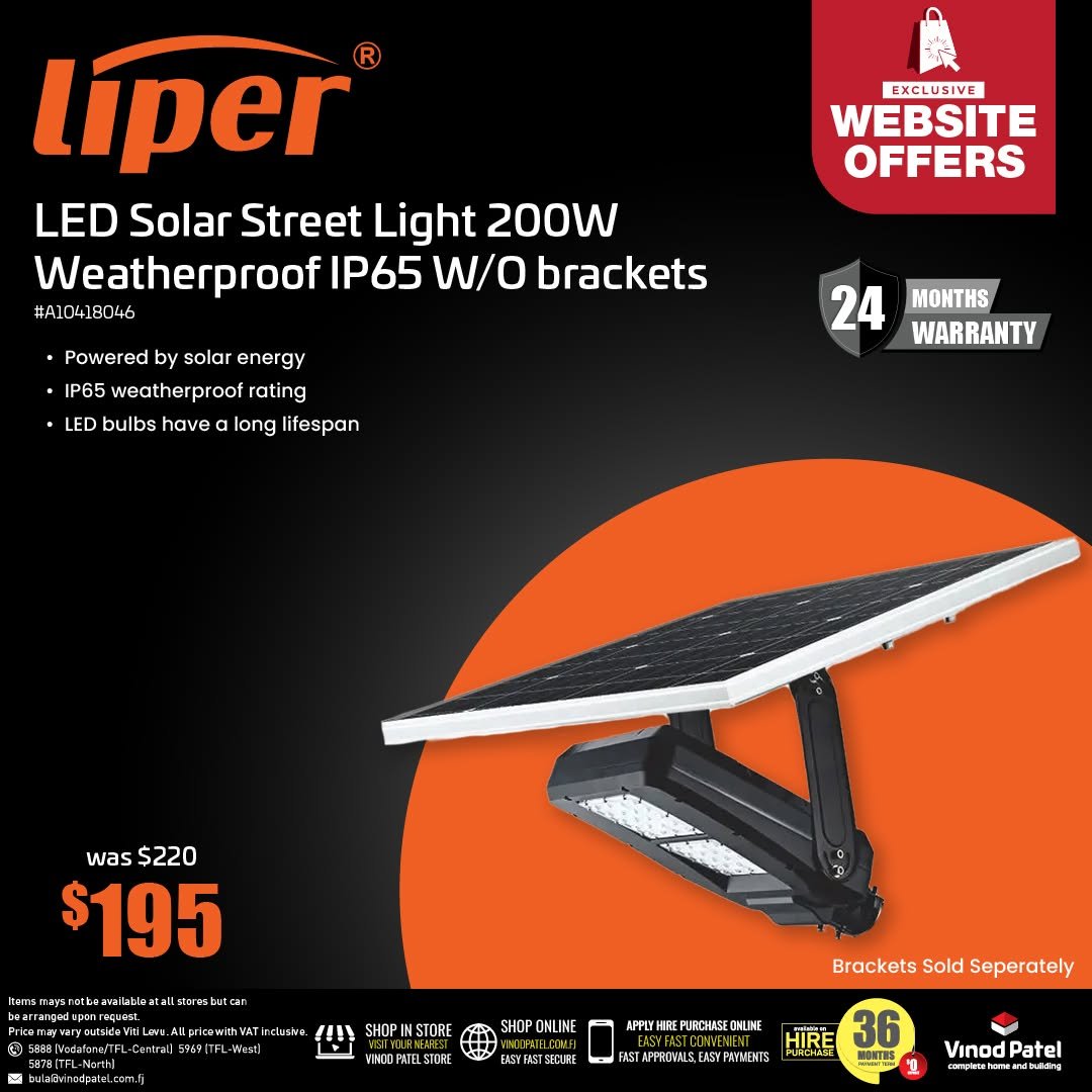 LED Solar Street Light 200W