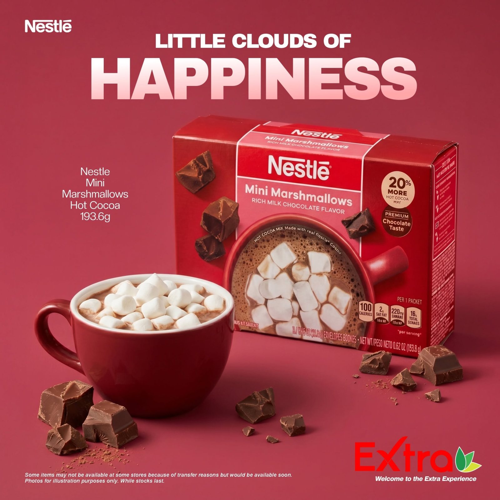 Nestlé Mini Marshmallows Hot Cocoa 193.6g