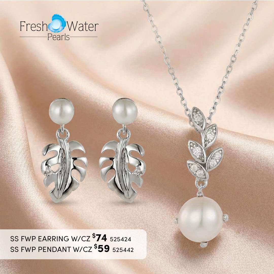 Fresh Water Pearls Jewelry Set