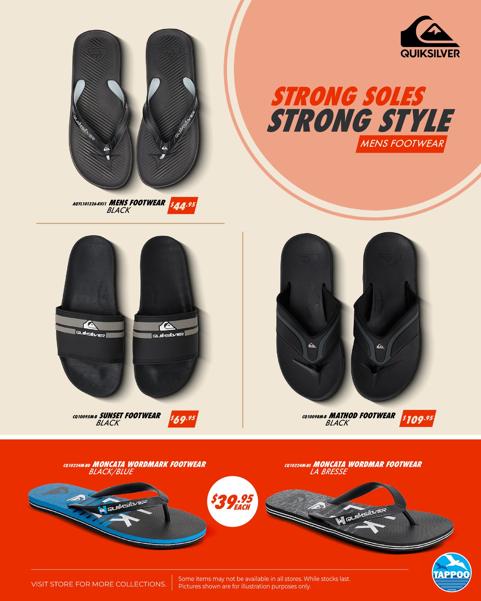 Quiksilver Men's Footwear Collection
