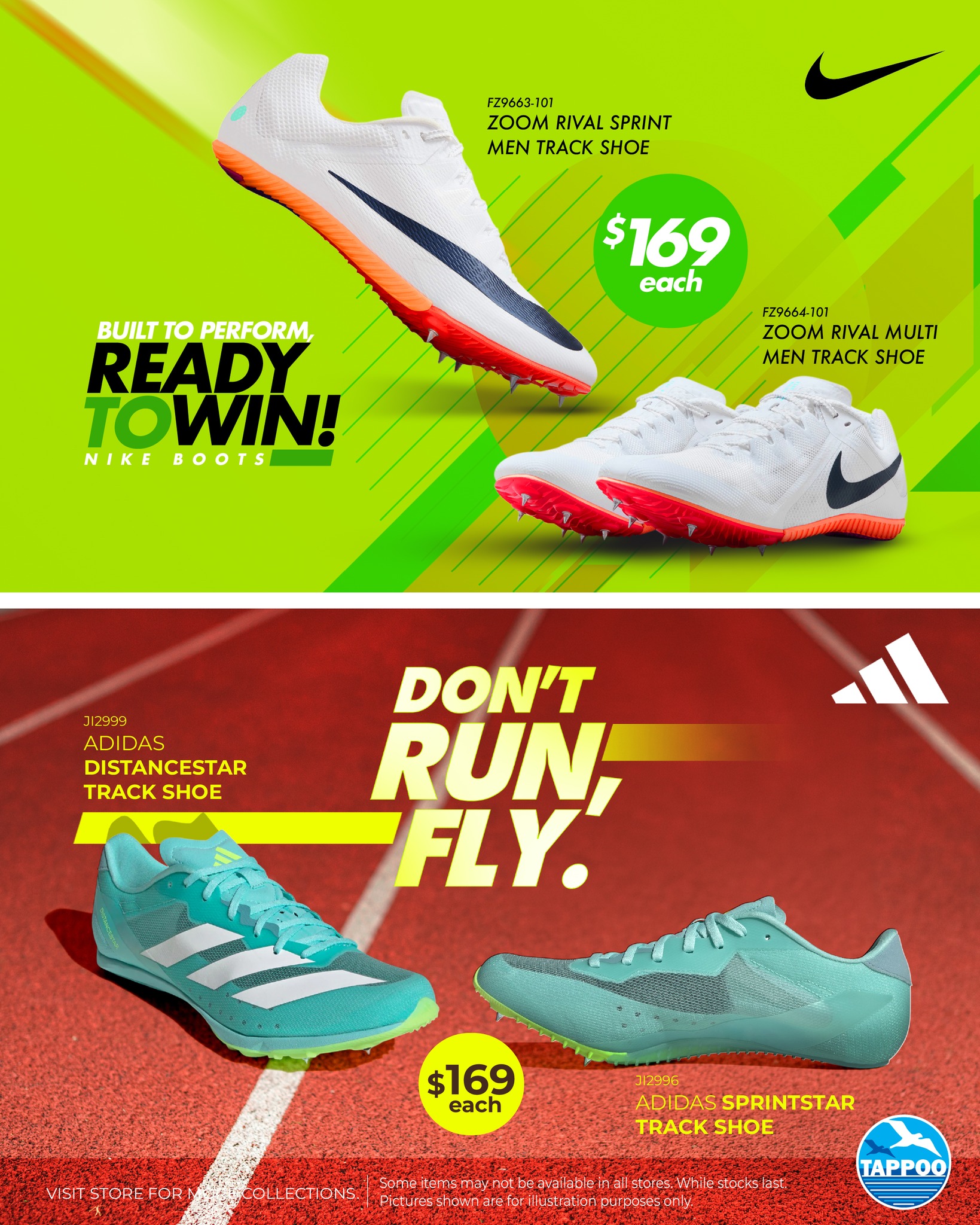 Nike & Adidas Track Shoes - Ready to Win - Page 1