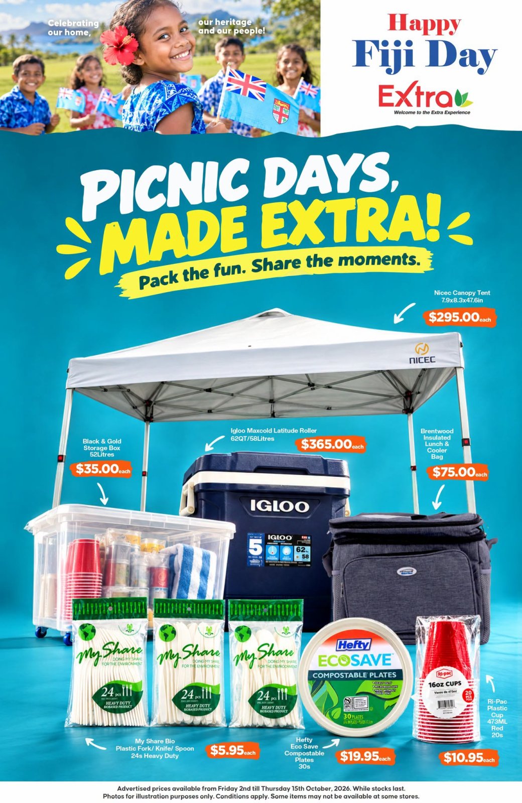 Picnic Days Made Extra! Happy Fiji Day - Page 1