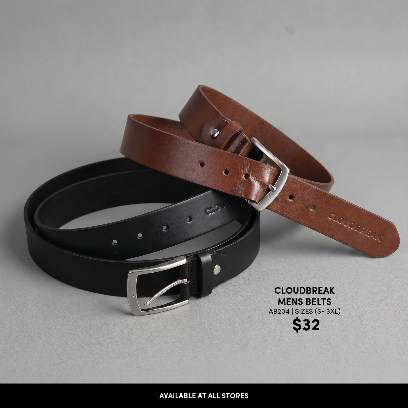 Cloudbreak Mens Belts