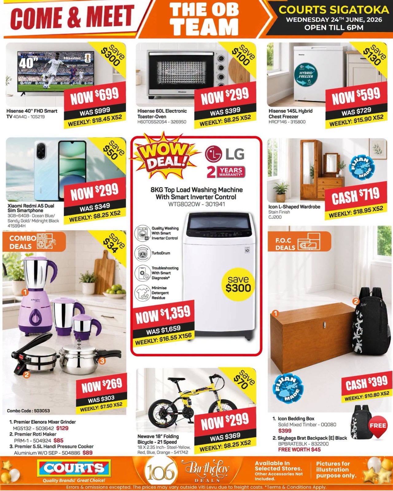 Come & Meet the OB Team - Courts Sigatoka - Page 1