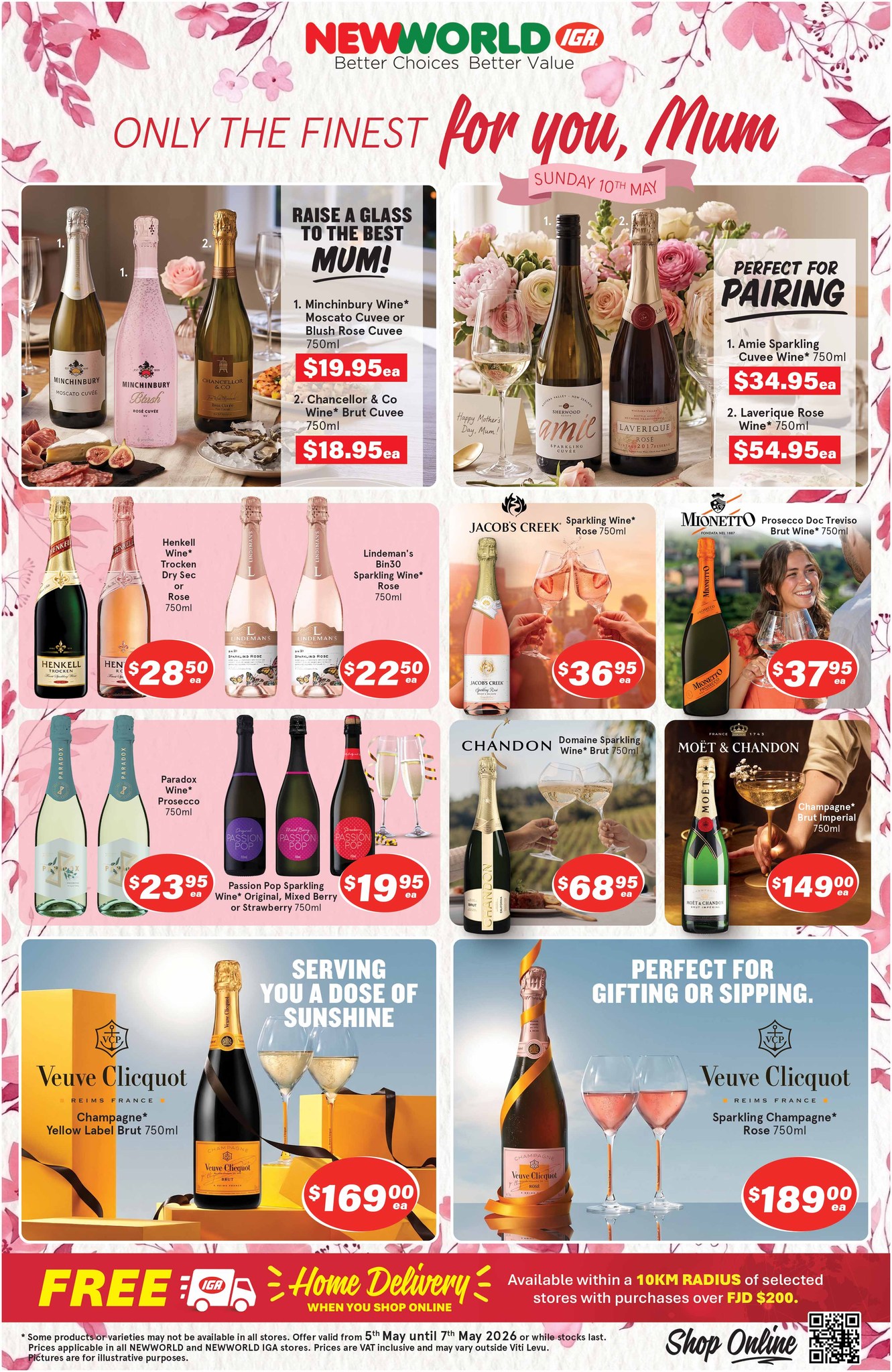Only the Finest for You, Mum - Mother's Day Wine & Champagne Selection - Page 1