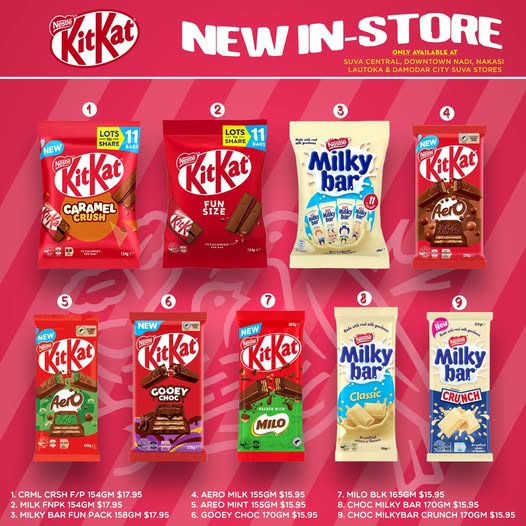 KitKat & Milky Bar New In-Store Range