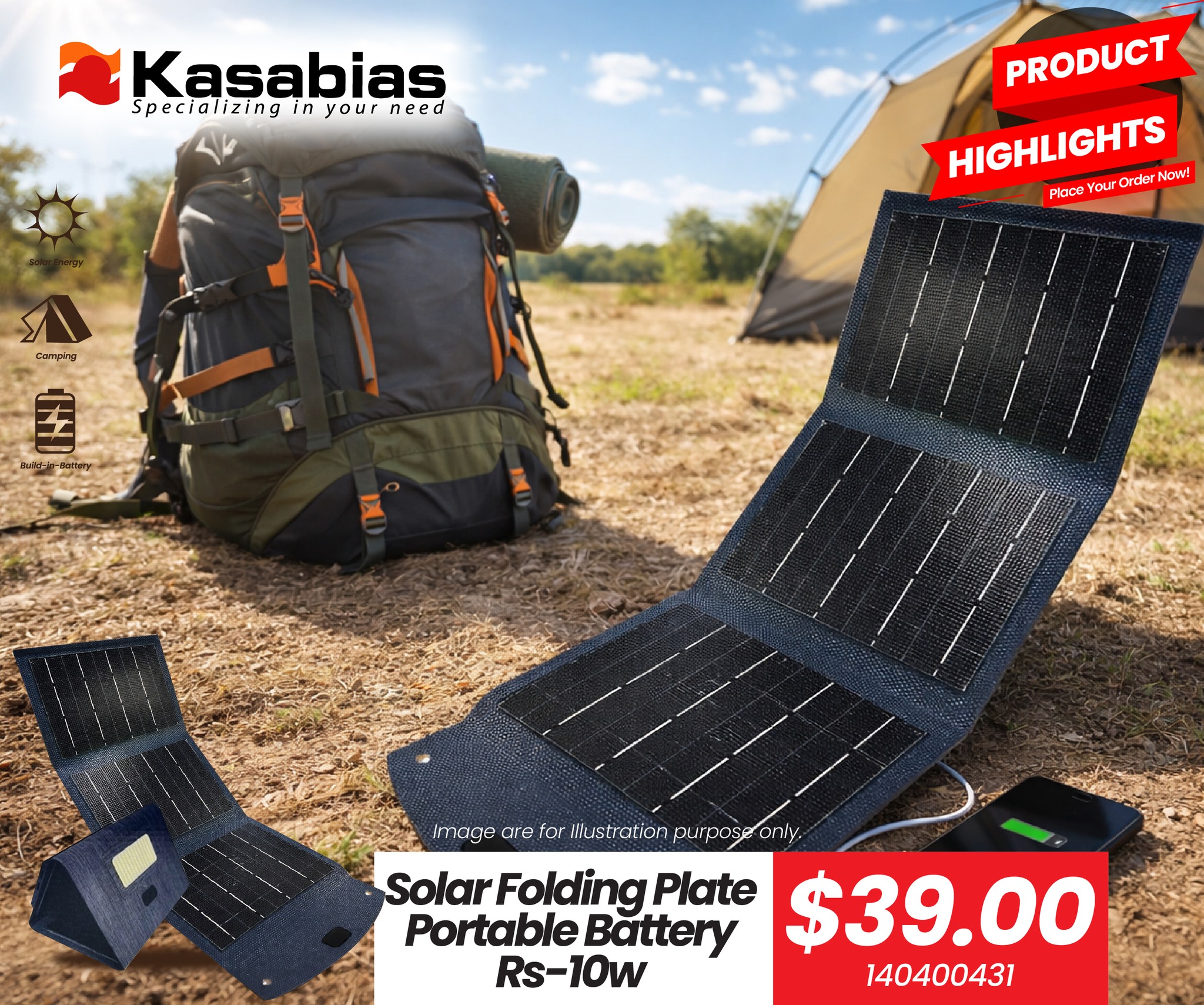 Power On the Go with Solar Convenience