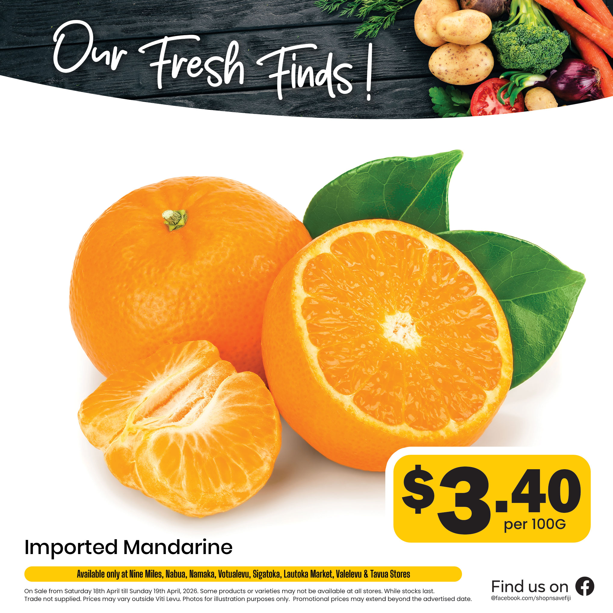 Imported Mandarine - 100g