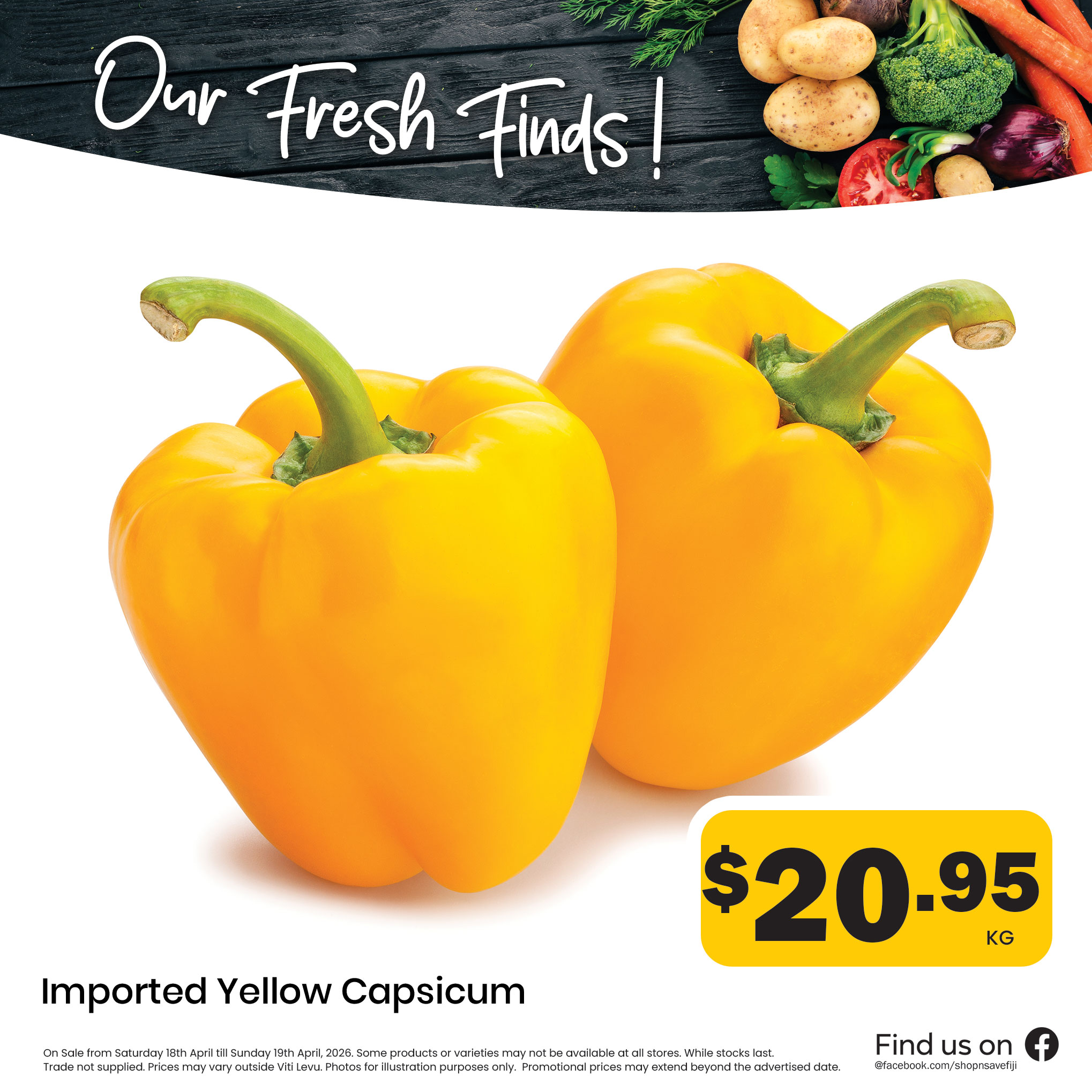 Imported Yellow Capsicum