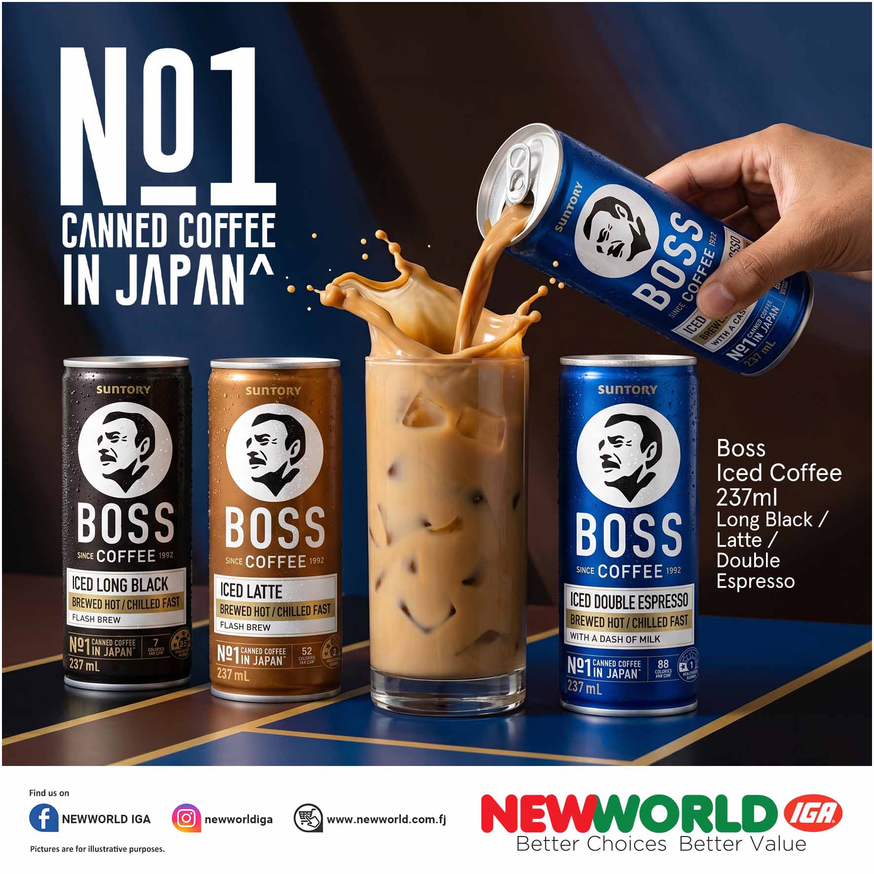 Fuel Your Day with Bold Coffee Energy - $4.95 each